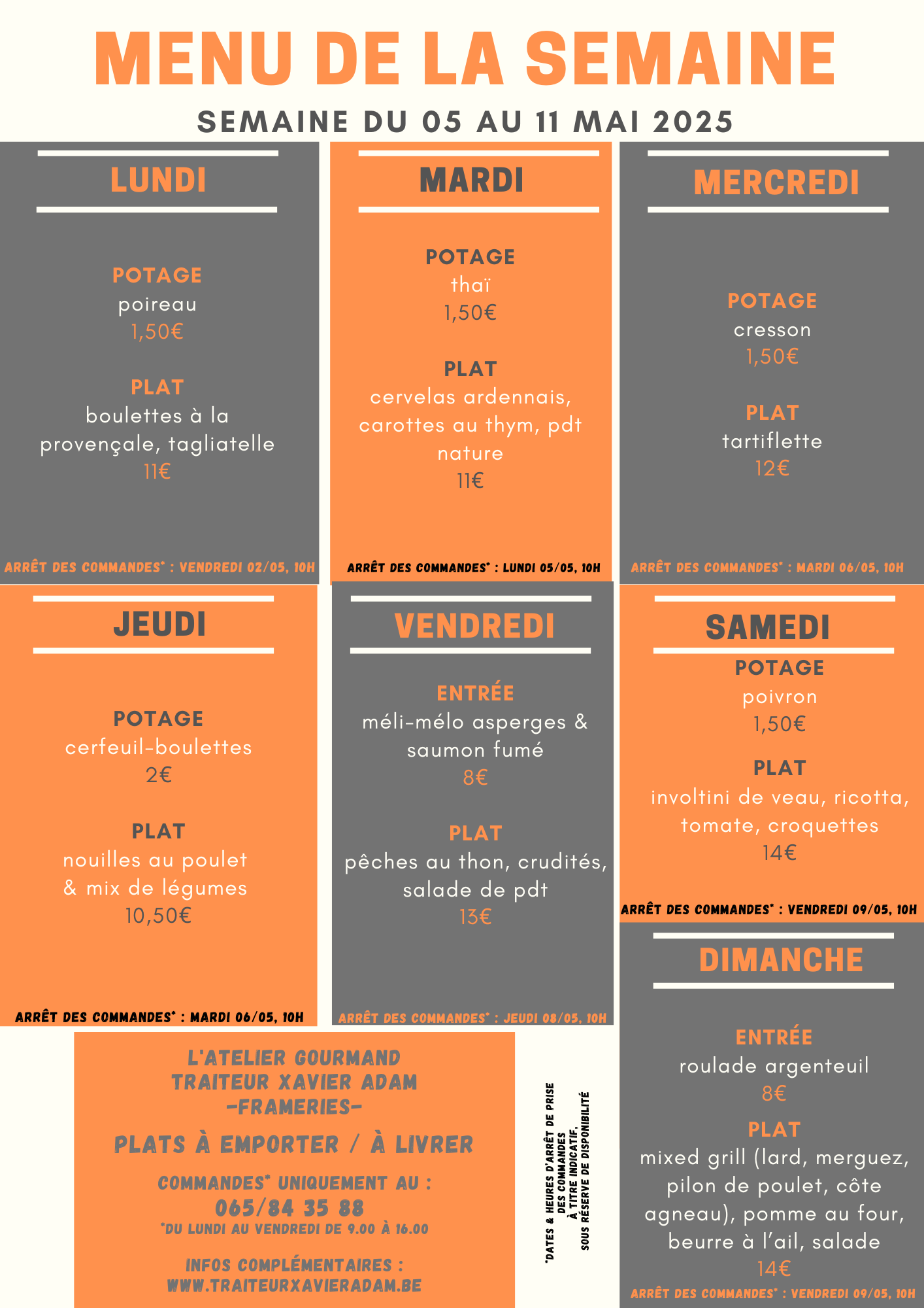 .Repas à domicile