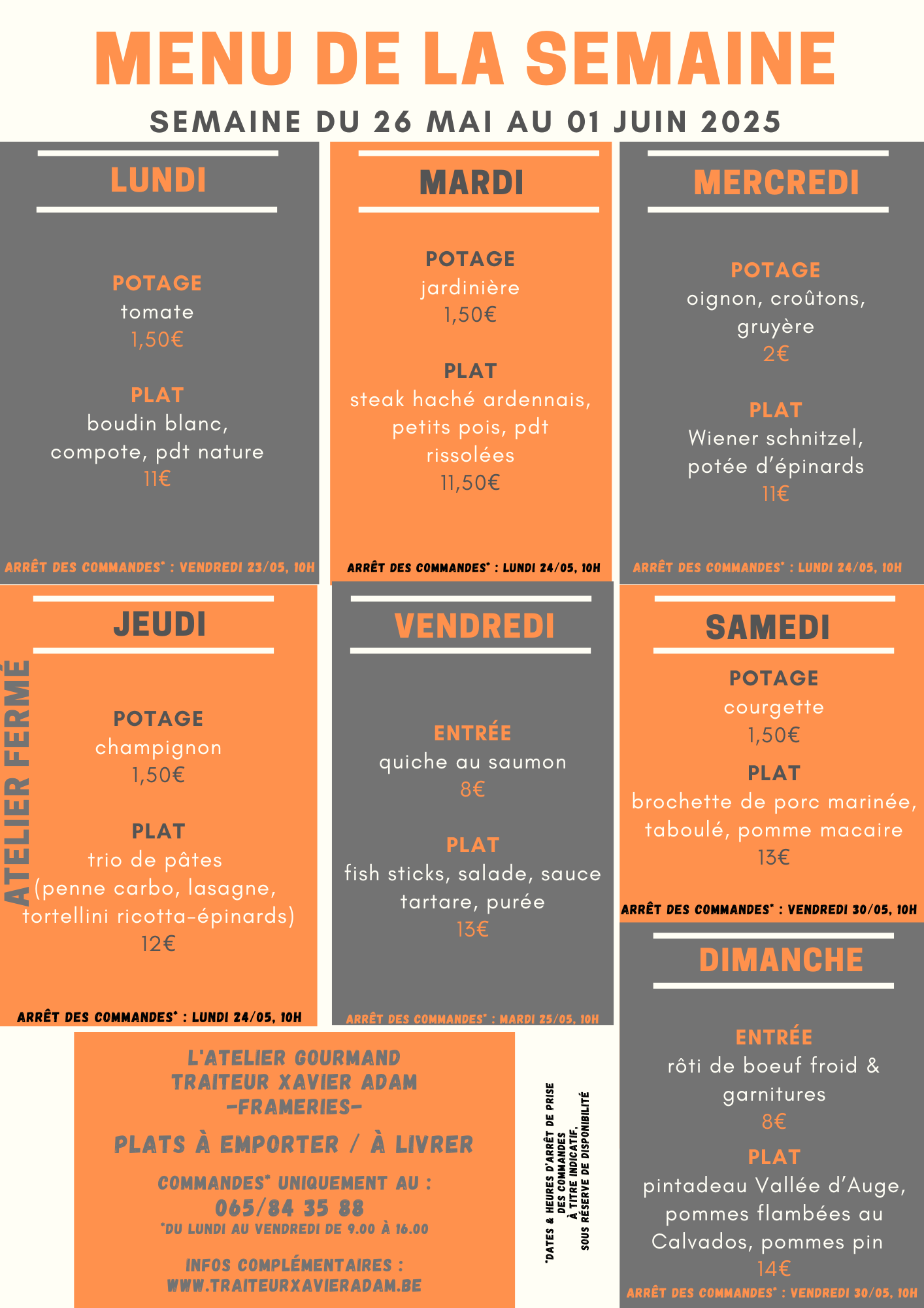 .Repas à domicile